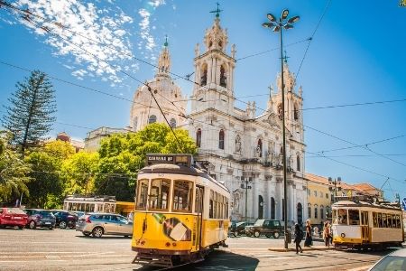 חשמלית בליסבון - Tram in Lisbon