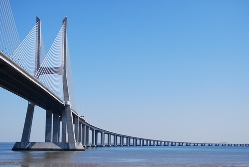 גשר ואשקו דה גמה בליסבון - Ponte Vasco da gama