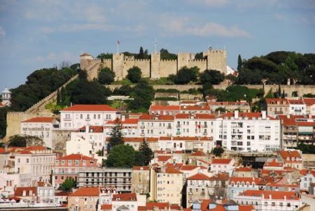 הטירה של סאו ז'ורז' בליסבון - Castelo de sao Jorge