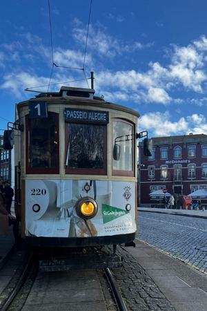 חשמלית בפורטו- Tram in Porto