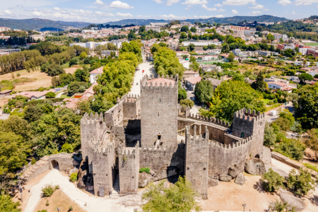 טירת גימראייש Castelo de Guimarães
